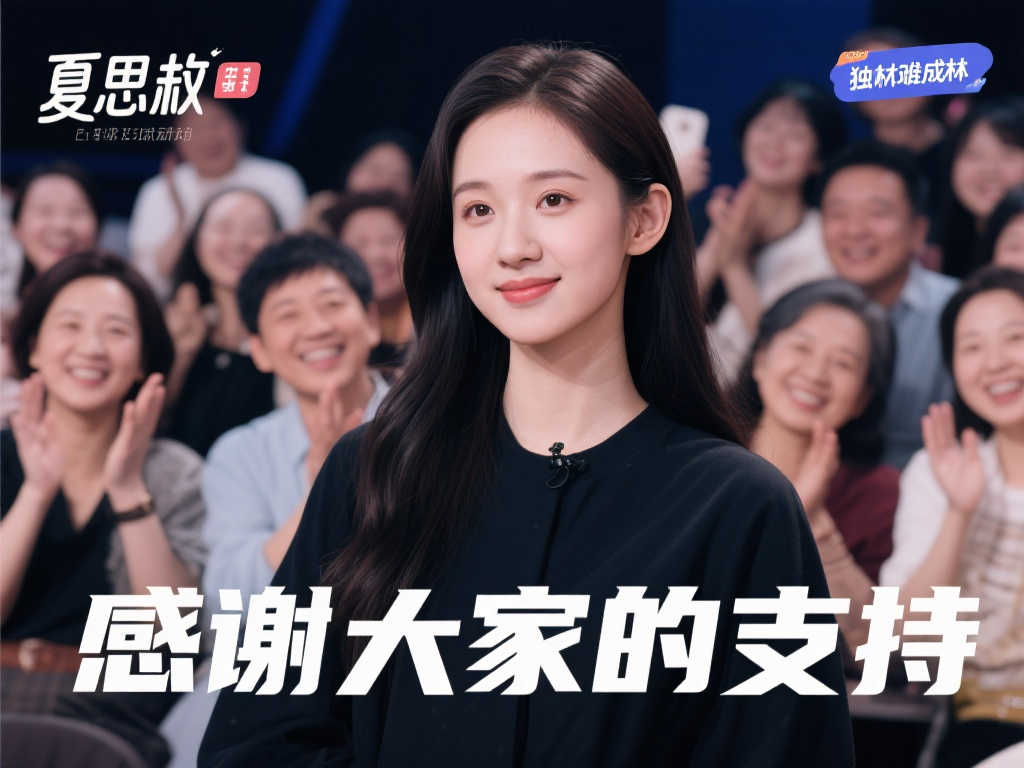 夏思凝社媒：每个人都有价值，感恩支持，携手共进！